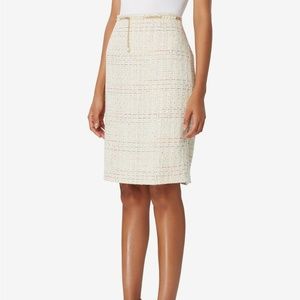 Tahari Tweed Pencil Skirt 8Petite